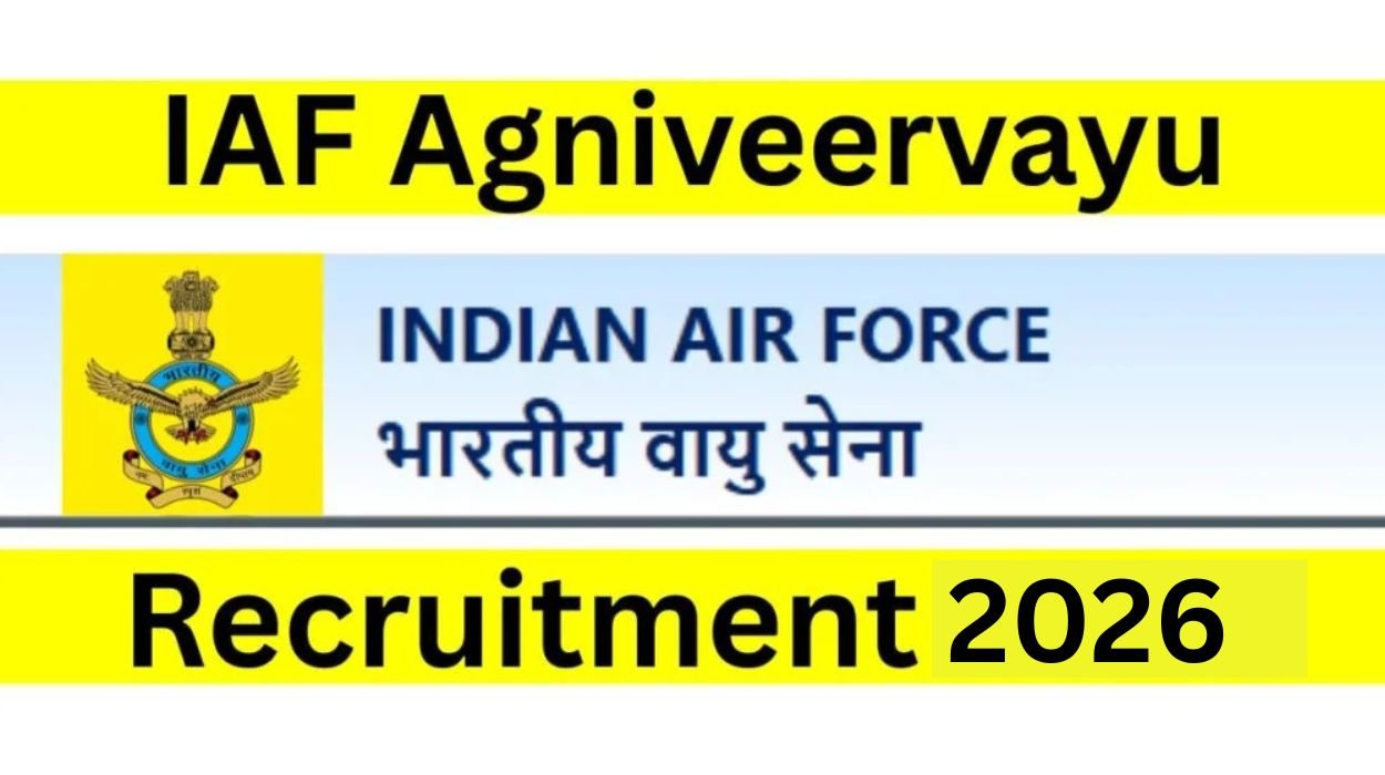 IAF Agniveervayu Recruitment 2026