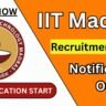 IIT Madras Recruitment 2025