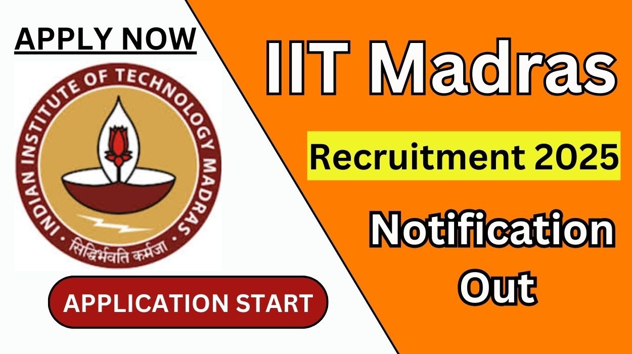 IIT Madras Recruitment 2025