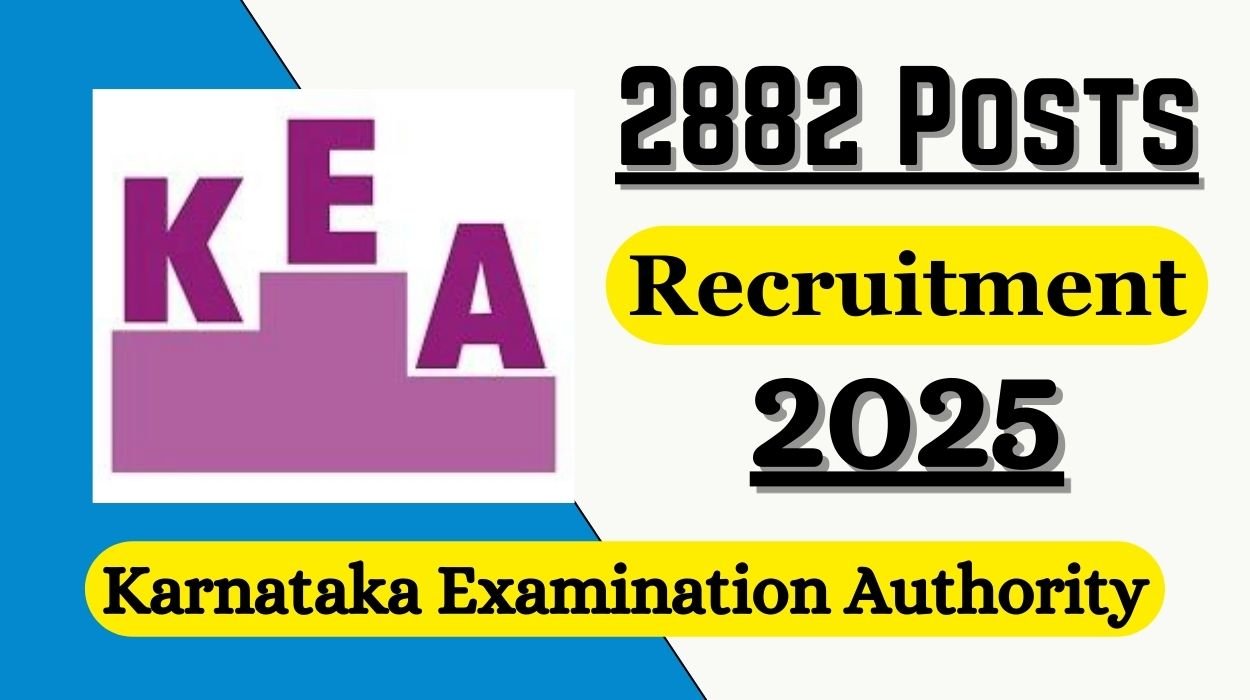 KEA Notification 2025 for 2882 Posts | Apply Here