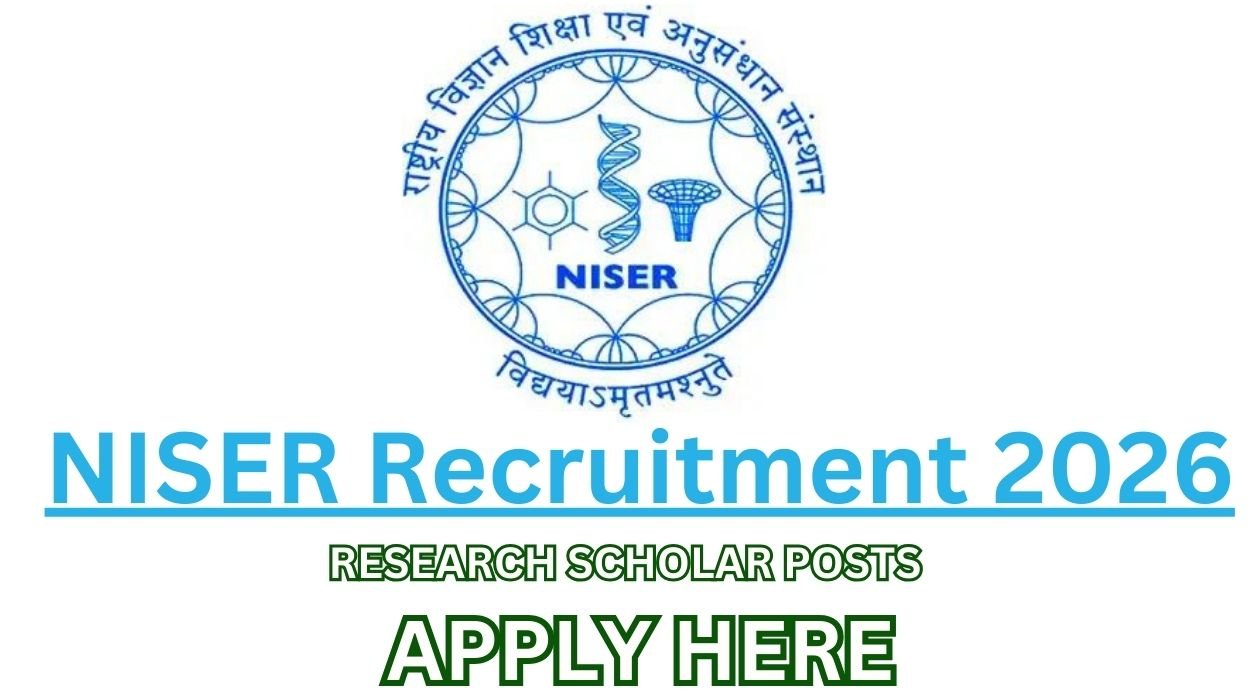 NISER Recruitment 2026