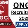 ONGC Recruitment 2025