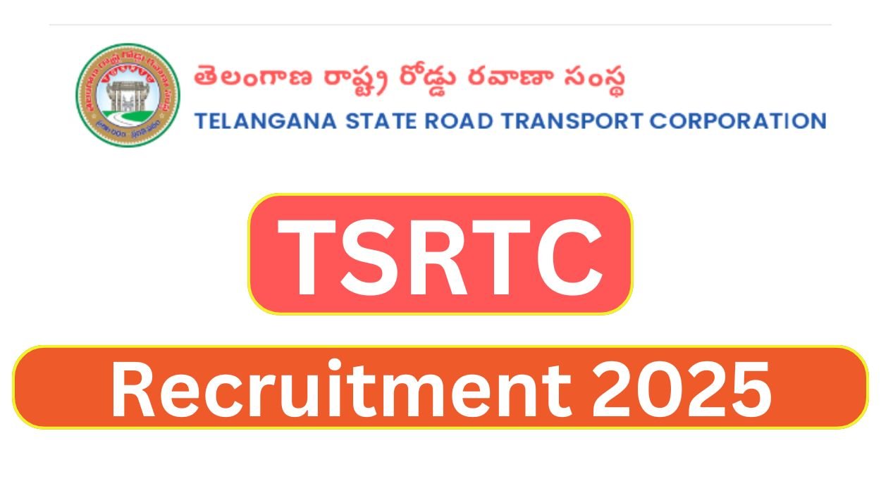 TSRTC Recruitment 2025 for 3035 Vacancies Apply Now