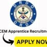 DRDO ACEM Apprentice Recruitment 2025 for 41 Vacancies Apply online