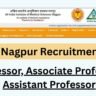 AIIMS Nagpur Recruitment 2025 for 58 Professor Vacancies Apply online/offline