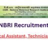 CSIR NBRI Recruitment 2025