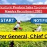 Farmers Agricultural Produce Sales Co-operative Society Mandya Recruitment 2025