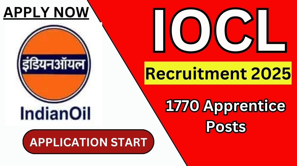 IOCL Recruitment 2025 for 1770 Apprentice Posts No Exam