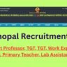RIE Bhopal Recruitment 2025