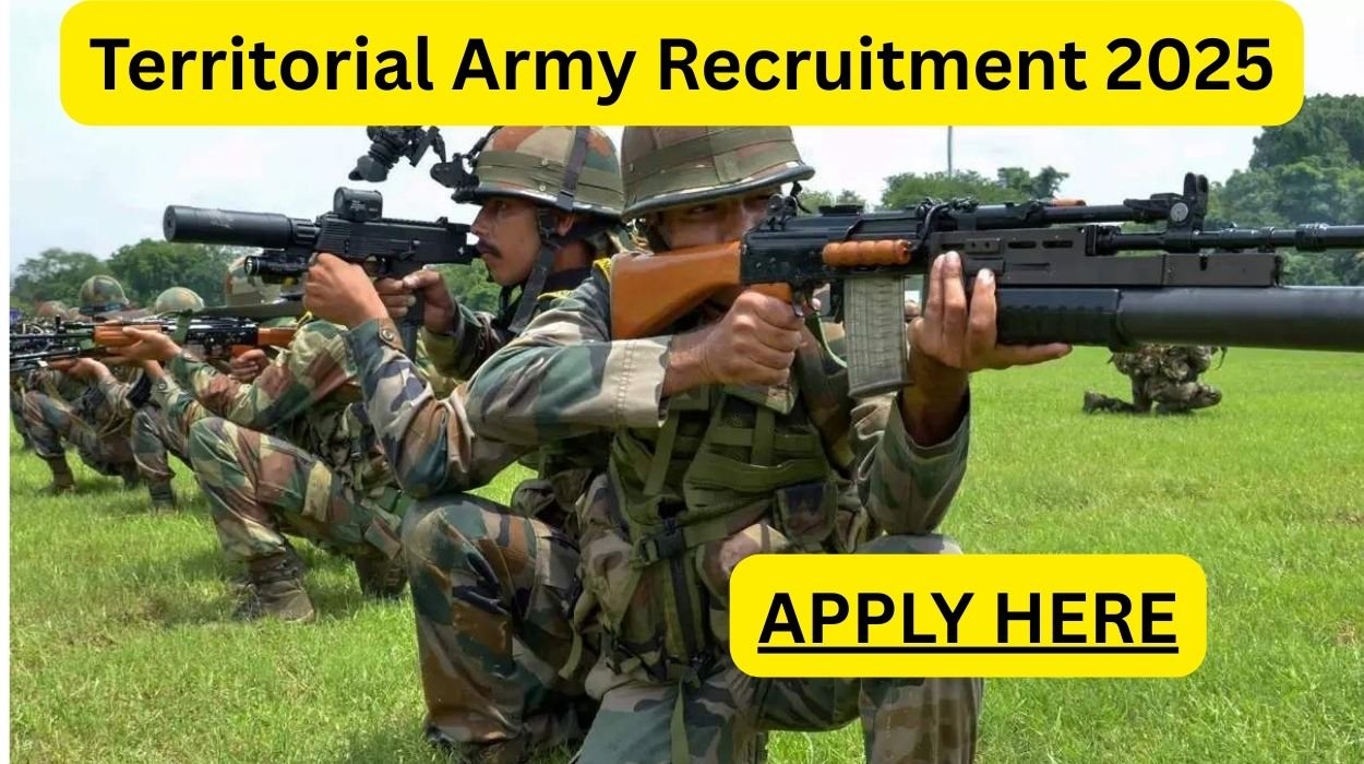 Territorial Army Recruitment 2025 for 19 Vacancies Syllabus and Exam Pattern
