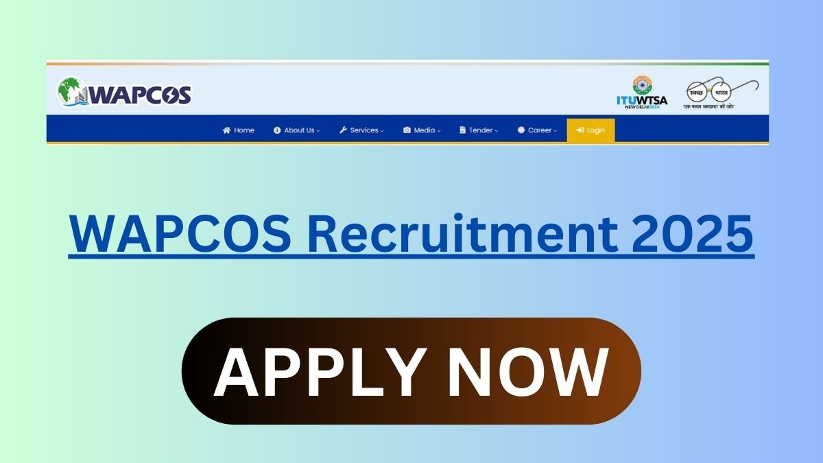 WAPCOS Recruitment 2025 for Hydrogeologist Post Apply Salary – Rs. 170000/-