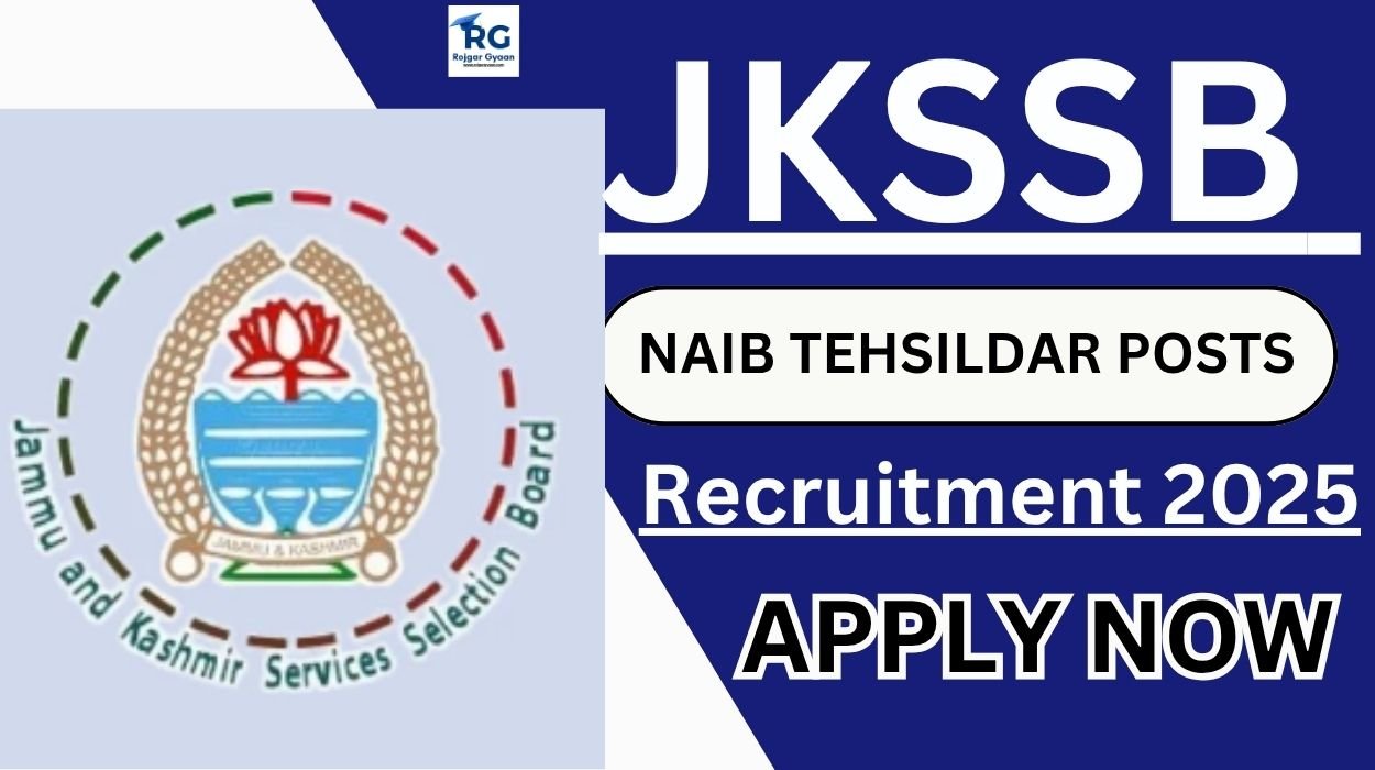 JKSSB Recruitment 2025 for 75 Vacancies Apply online