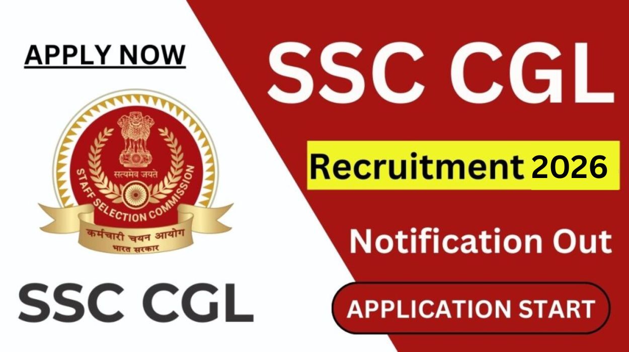 SSC CGL Recruitment 2026 Notification Out for 12256 Posts| Exam Date, Online Form