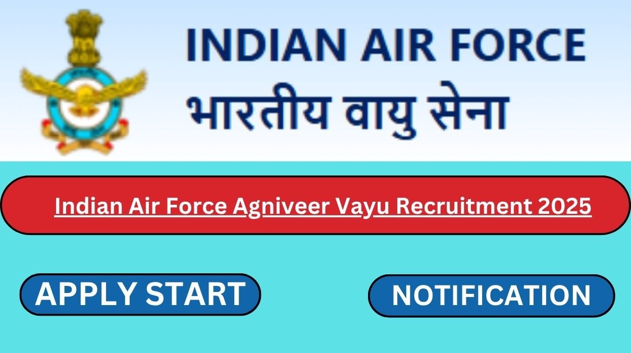 Indian Air Force Agniveer Vayu Recruitment 2025