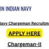 Indian Navy Chargeman Recruitment 2025