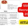 SSC JE Recruitment 2025