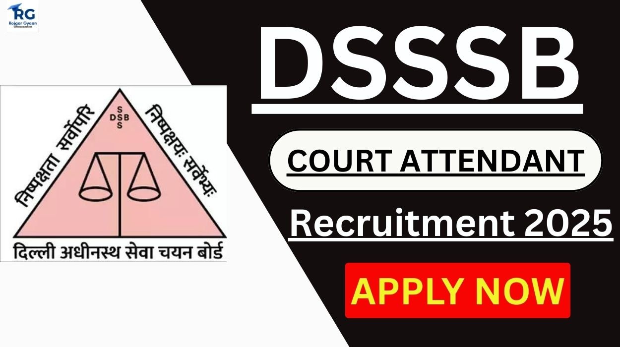DSSSB Recruitment 2025