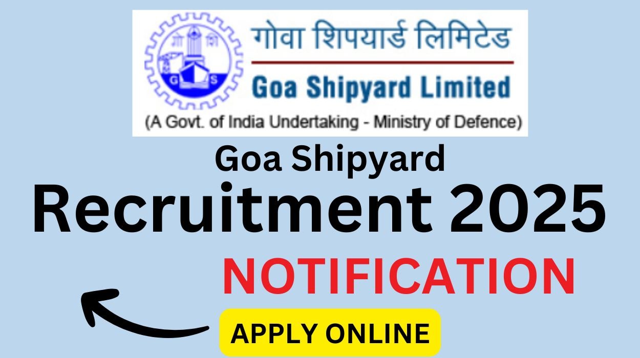 Goa Shipyard Recruitment 2025
