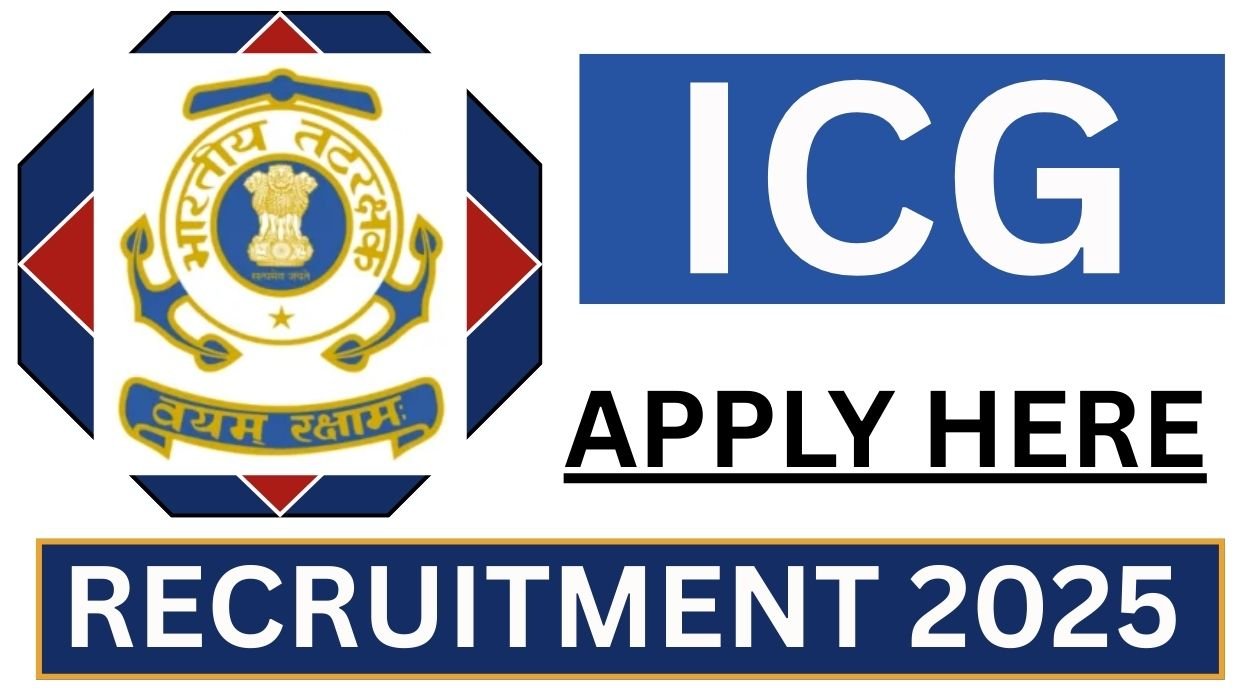 ICG Recruitment 2025 - Apply for 04 Store Keeper, Civilian Motor Transport Driver Posts