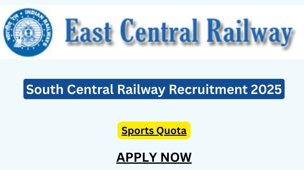 South Central Railway Sports Quota 2025