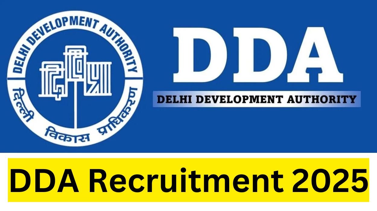 DDA Recruitment 2025