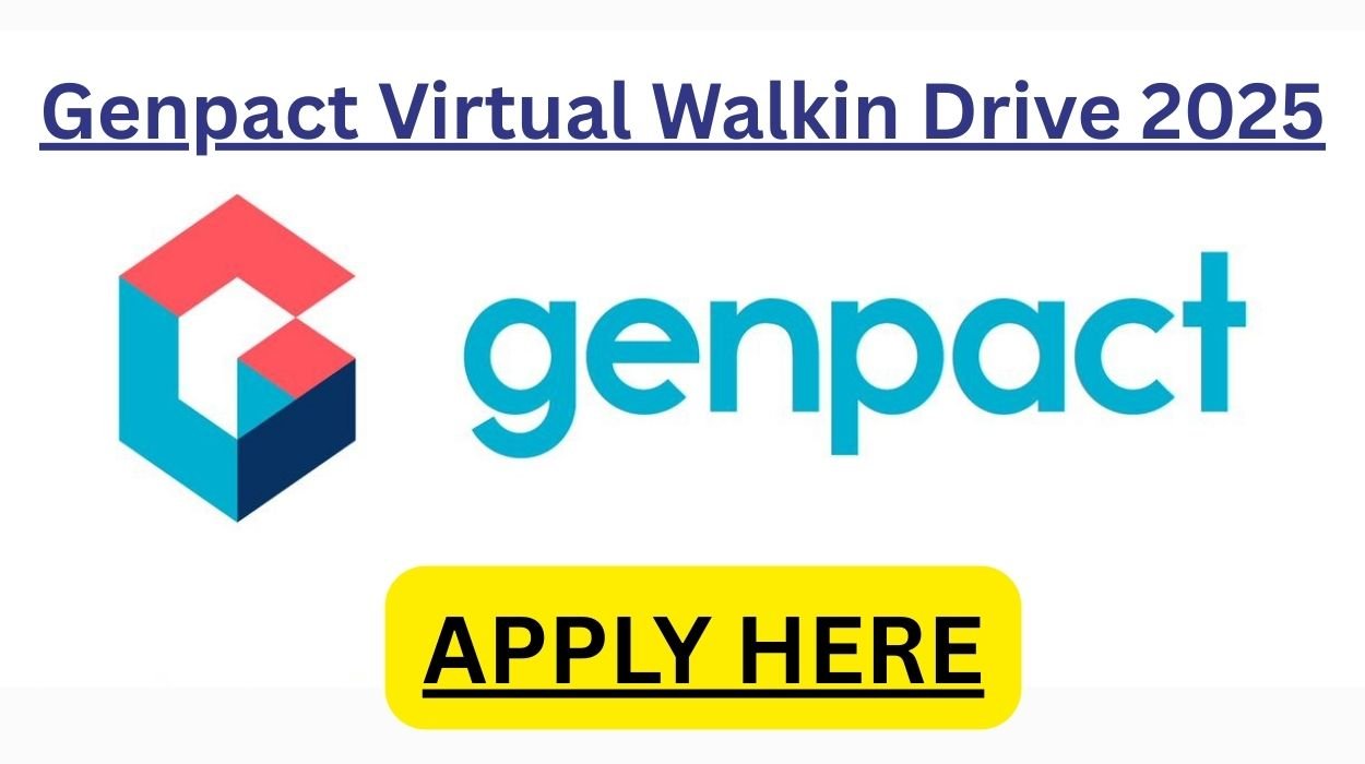 Genpact Virtual Walkin Drive 2025