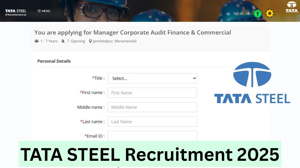TATA STEEL Recruitment 2025