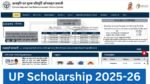 UP Scholarship 2025-26 Online Form, Pre, Post Matric & Dashmottar Apply