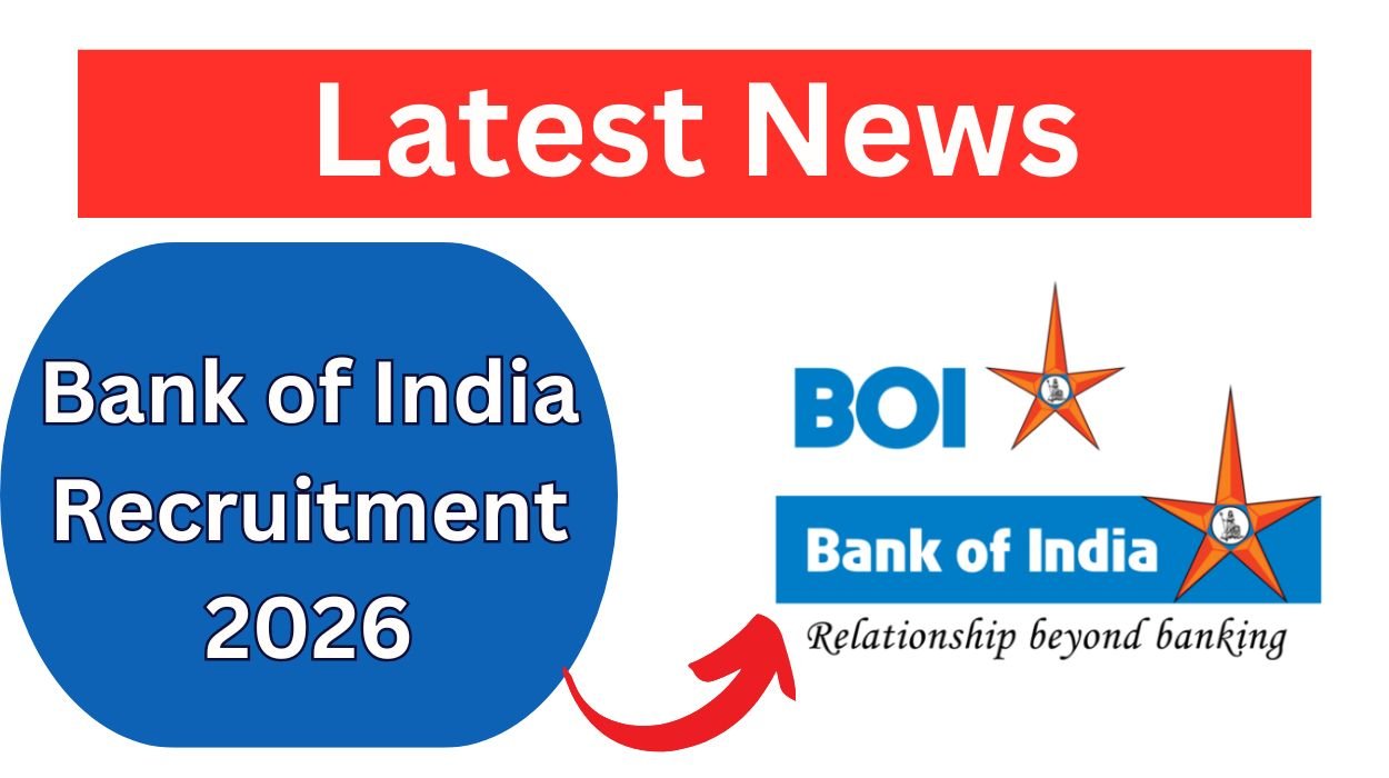 Bank of India Recruitment 2026 for 514 Vacancies Apply online