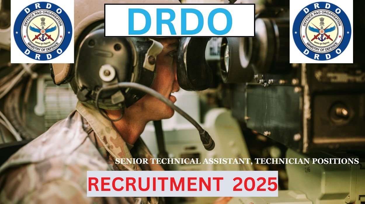 DRDO Recruitment 2025 for 764 Vacancies Apply online