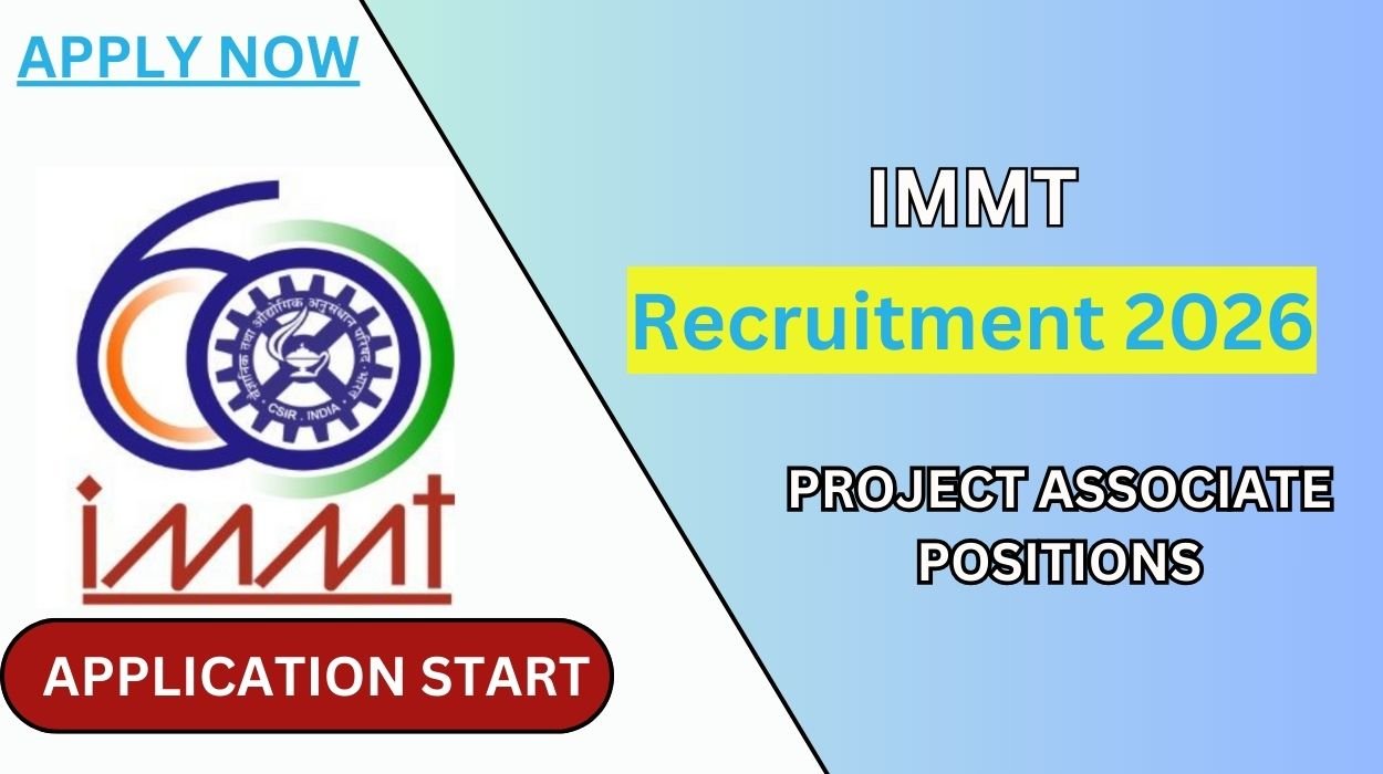IMMT Recruitment 2026