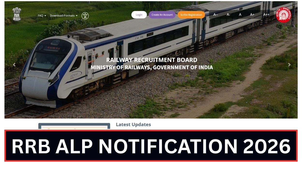 RRB ALP Notification 2026 – Apply Online for 11127 Assistant Loco Pilot Posts