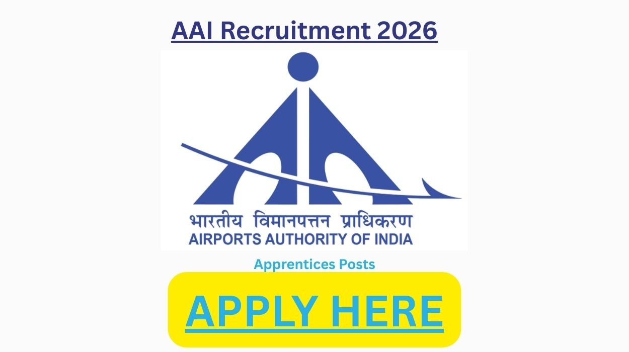 AAI Recruitment 2026 for 133 Apprentices Posts Apply Online