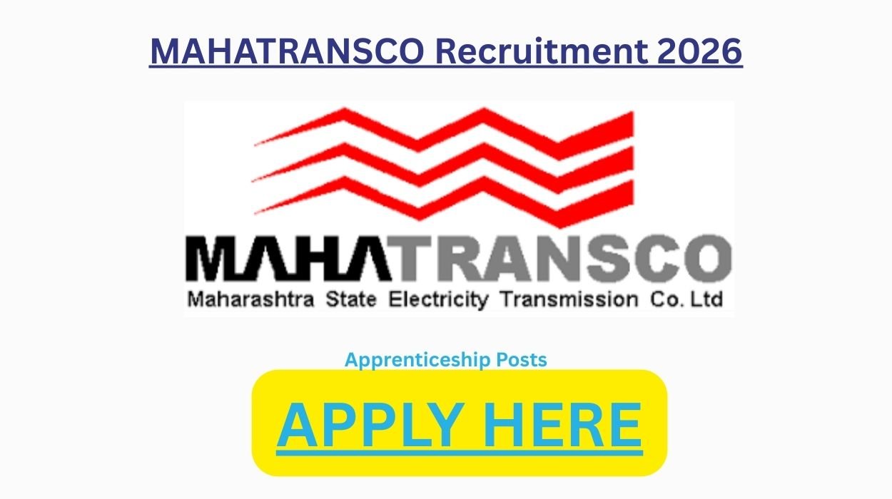 MAHATRANSCO Recruitment 2026 for 06 Apprenticeship Posts Apply Online
