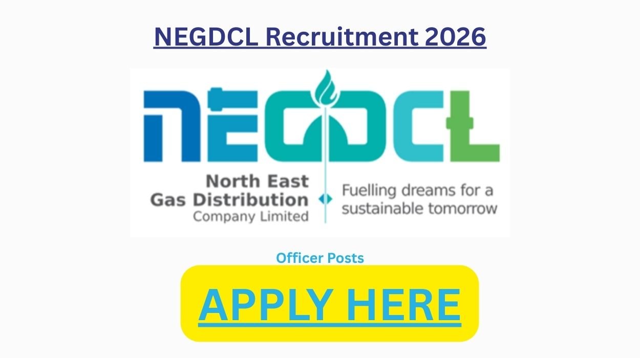 NEGDCL Recruitment 2026 for 02 Officer Posts Apply Offline
