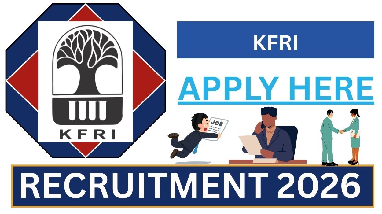 KFRI Recruitment 2026 for Internal Auditor Posts Apply Offline
