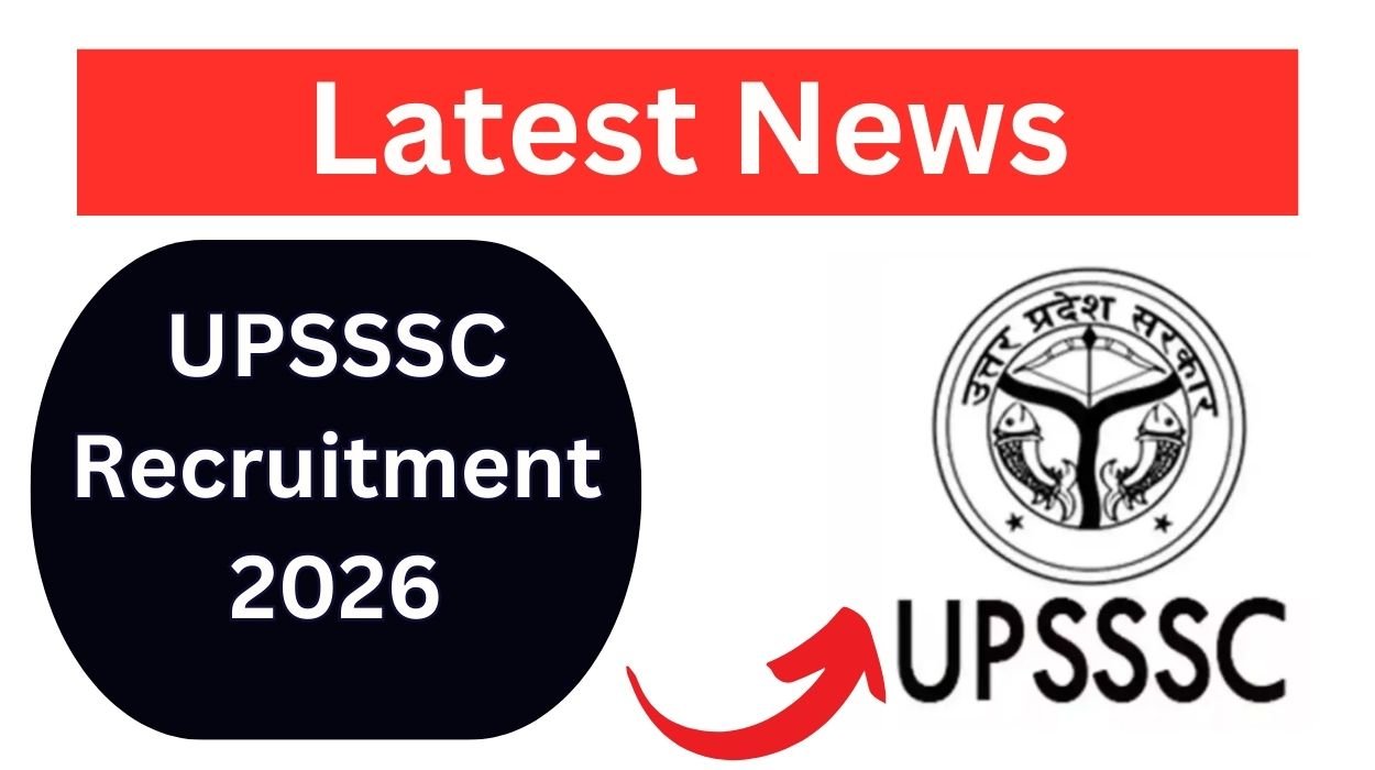 UPSSSC Recruitment 2026 for 560 Pharmacist Posts Apply Online