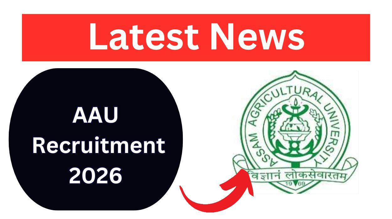 AAU Recruitment 2026 for Assistant Project Scientist Posts Walk-in-Interview