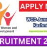 WCD Jammu & Kashmir Recruitment 2026