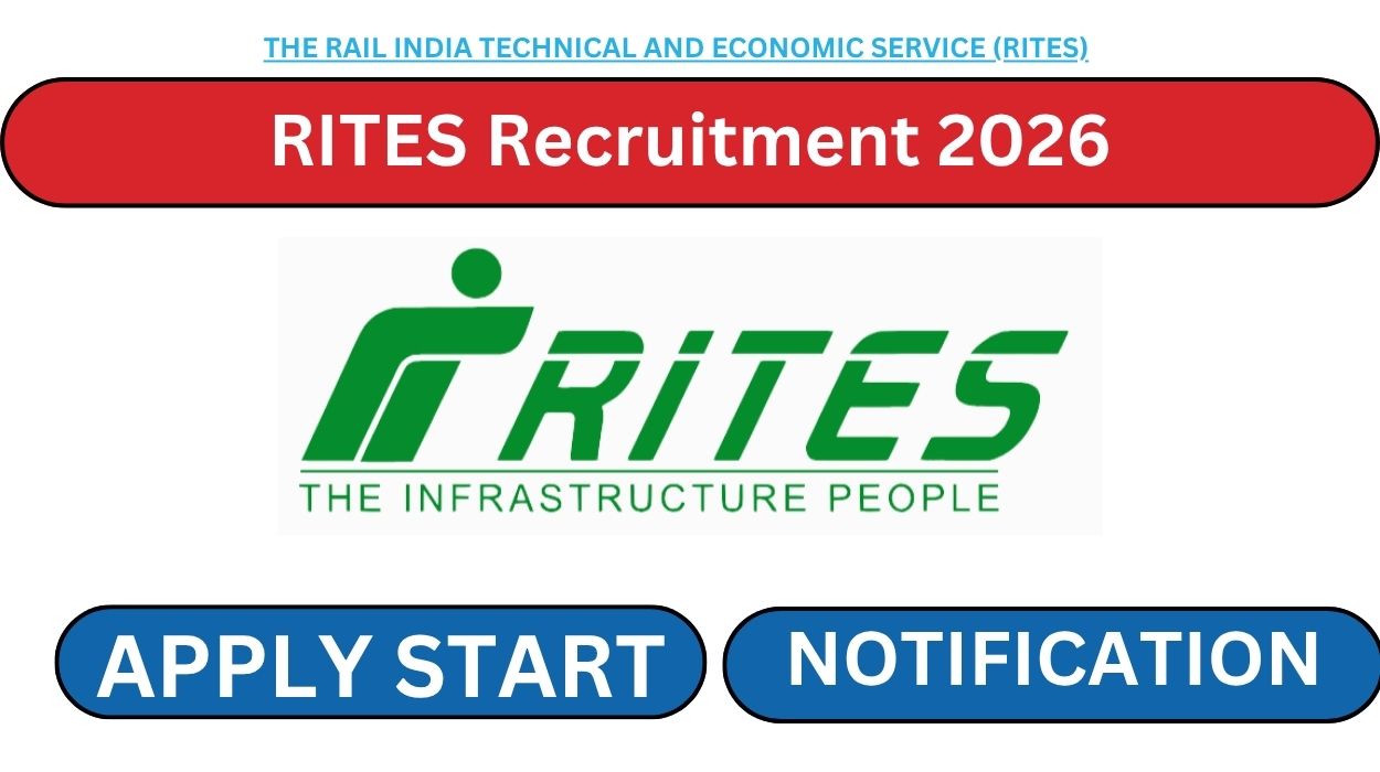 RITES Recruitment 2026 for Design LWR Diagram Posts Apply Online